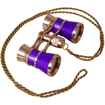 Театральный бинокль с цепочкой LEVENHUK BROADWAY 325C AMETHYST Театральный бинокль с цепочкой LEVENHUK BROADWAY 325C AMETHYST